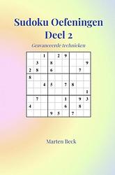 Foto van Sudoku oefeningen deel 2 - marten beck - paperback (9789403701226)