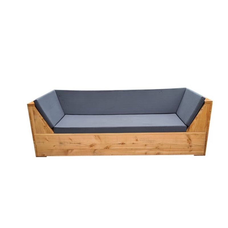 Foto van Wood4you - loungebank phoenix douglas 170lx70hx80d cm strak