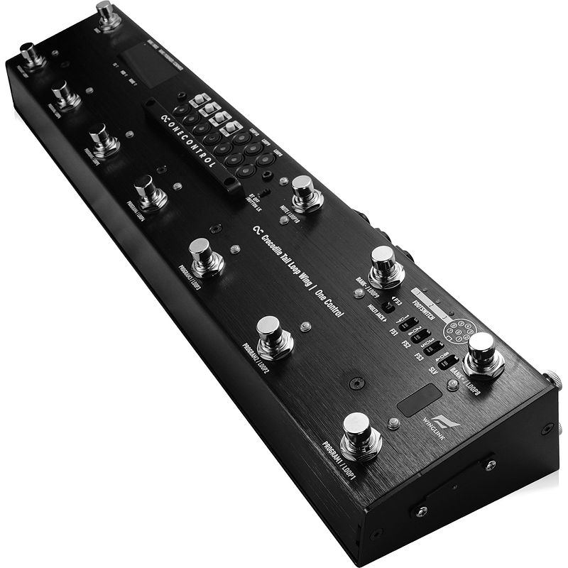 Foto van One control crocodile tail loop wing oc10w programmable 10-channel loop switcher effectpedaal