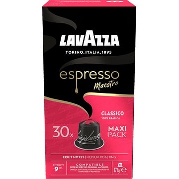 Foto van Lavazza espresso maestro classico maxi pack 30 stuks 171g bij jumbo