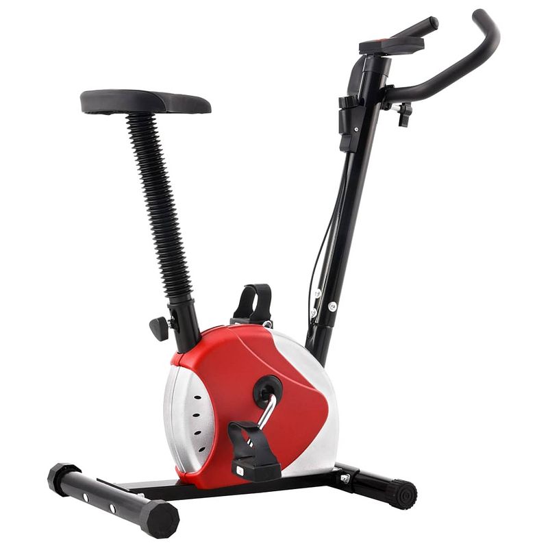 Foto van Vidaxl hometrainer met bandweerstand rood