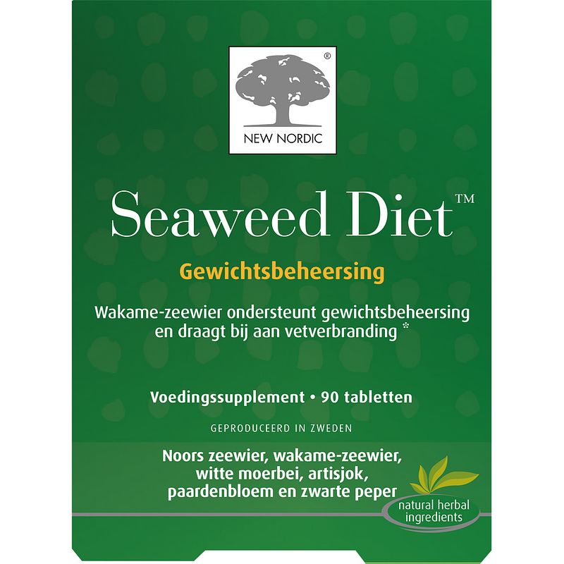 Foto van New nordic seaweed diet tabletten