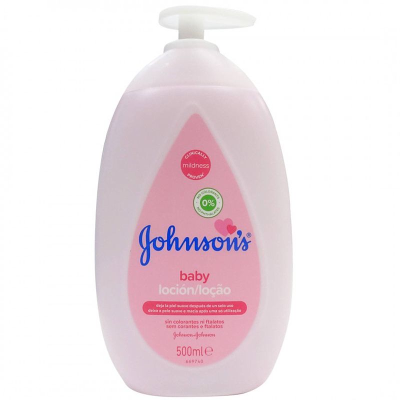 Foto van Johnson'ss - baby lotion - normaal - 500 ml