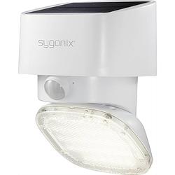 Foto van Sygonix sy-4673534 led-buitenlamp met bewegingsmelder (wand) 20 w koudwit wit