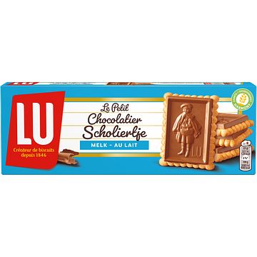 Foto van Lu scholiertje chocolade koekjes melk 2 x 6 biscuits 150g bij jumbo