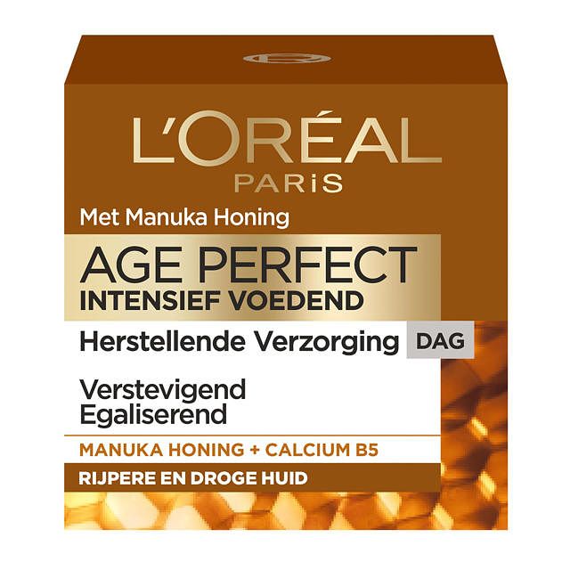 Foto van L'soréal paris age perfect dagcrème met voedend manuka honing