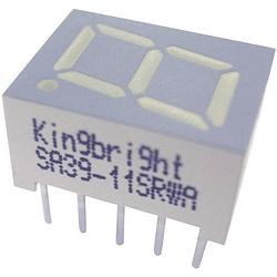 Foto van Kingbright 7-segments-display rood 10 mm 2 v aantal cijfers: 1 sa39-11ewa