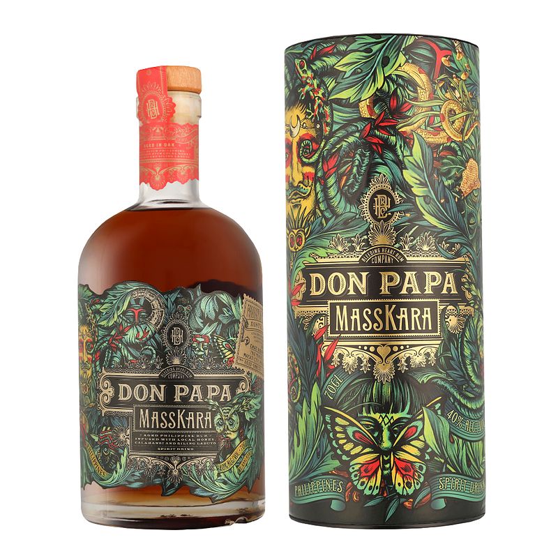 Foto van Don papa masskara 70cl rum + giftbox