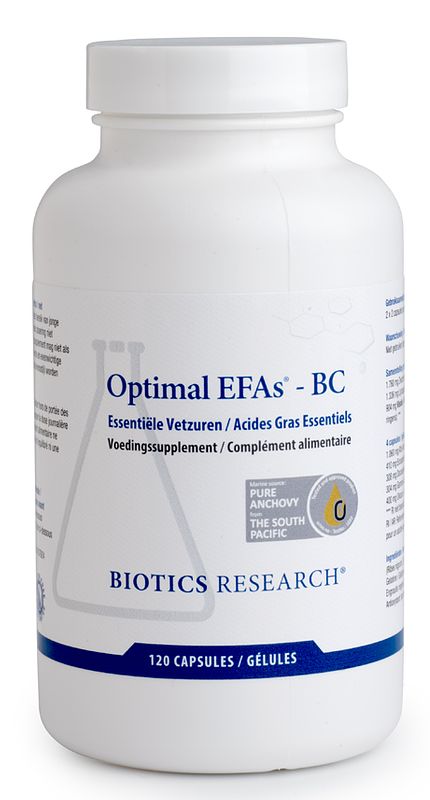 Foto van Biotics optimal efas - bc capsules