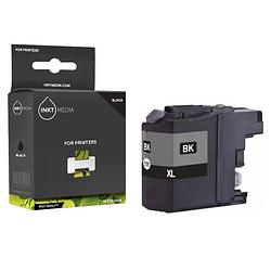 Foto van Inktmedia® - inktcartridge - geschikt brother lc-422xl inktcartridge zwart hoge capaciteit - cartridge met inkt