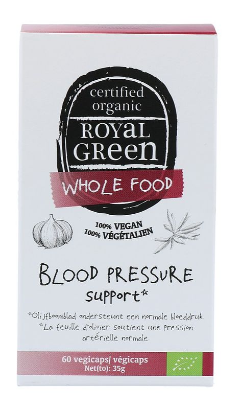 Foto van Royal green blood pressure support biologische capsules