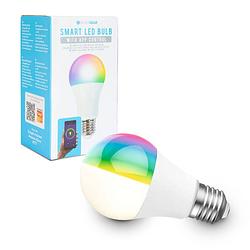 Foto van Silvergear smart wifi led lampen e27 - 1 stuks - via ios en android app - google home en amazon alexa