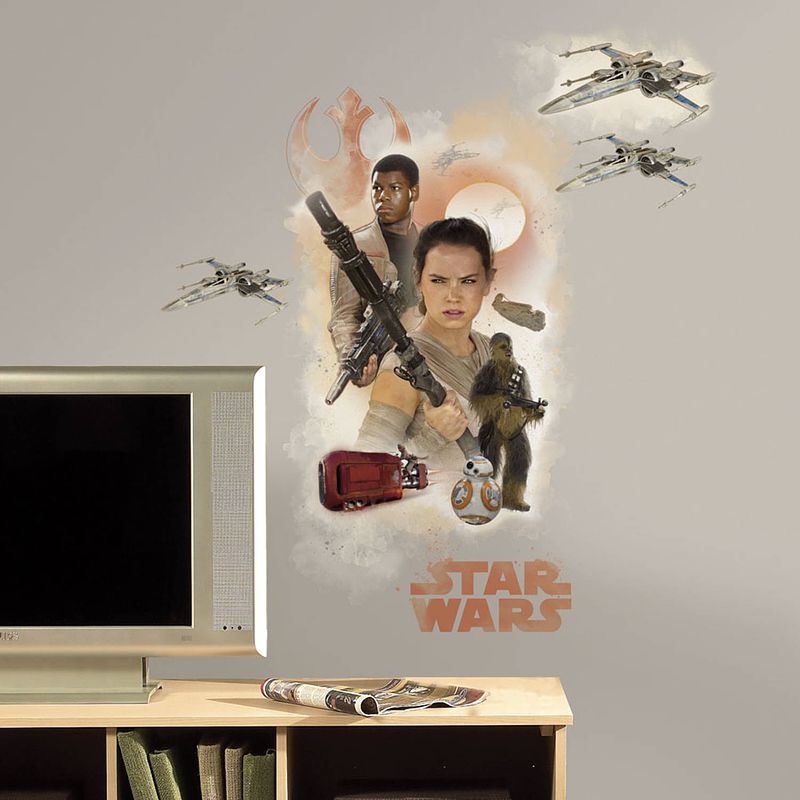 Foto van Star wars episode vii hero muursticker