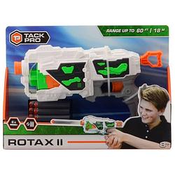 Foto van Tack pro pistool rotax ii jongens 28 cm wit/groen 7-delig