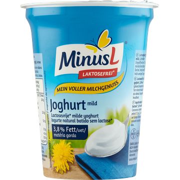 Foto van Minusl joghurt mild 400g bij jumbo