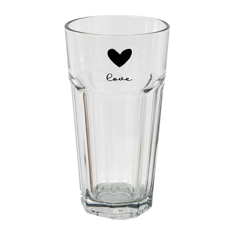 Foto van Clayre & eef transparente drinkglas ø 8*15 cm / 320 ml 6gl3713