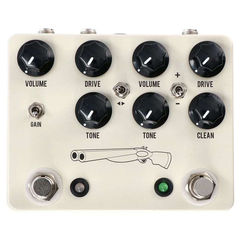 Foto van Jhs pedals double barrel v4 overdrive pedaal