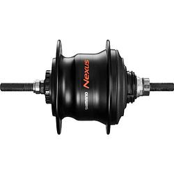 Foto van Versnellingsnaaf shimano nexus 7 sg-c3001 voor rollerbrakes velgrem - 36 gaats - zwart