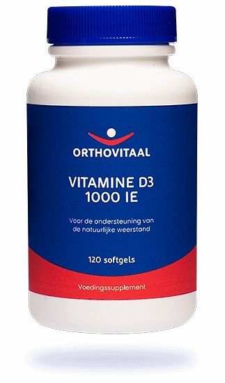 Foto van Orthovitaal vitamine d3 1000 ie softgels