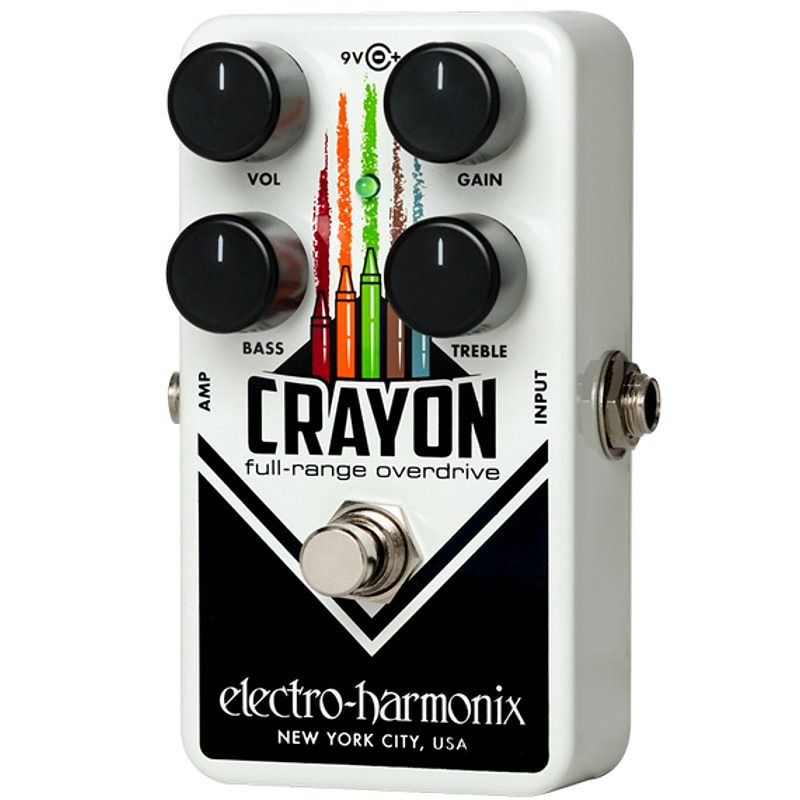 Foto van Electro harmonix crayon 69 full-range overdrive effectpedaal