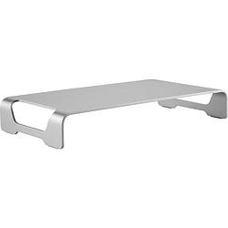Foto van Logilink tabletop monitor riser, aluminum monitorstandaard hoogte: 6.3 cm (max) zilver