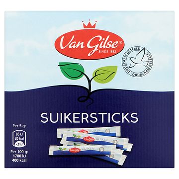 Foto van Van gilse suikersticks 250g bij jumbo