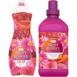 Foto van Jumbo wasmiddel en wasverzachter fruity berries 28 wasbeurten