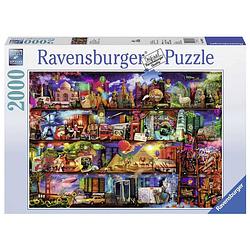 Foto van Ravensburger puzzel wereld van de boeken - 2000 stukjes
