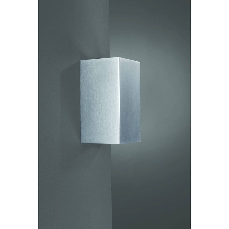 Foto van Moderne wandlamp enrico - metaal - grijs