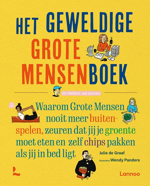 Foto van Het geweldige grote mensenboek - julie de graaf - hardcover (9789401486040)