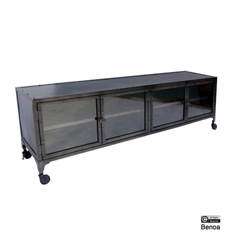 Foto van Benoa shadyside steel tv cabinet 180 cm