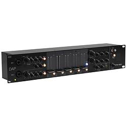 Foto van Dap imix-6.2 7 kanaals rack mixer met 2 zones