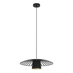 Foto van Eglo felixkirk hanglamp - e27 - ø 57 cm - zwart/goud - staal