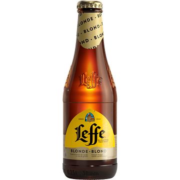 Foto van Leffe blond belgisch abdijbier fles 25cl bij jumbo