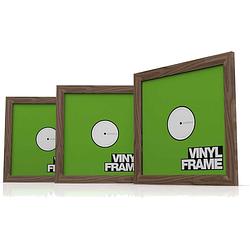 Foto van Glorious vinyl frame set rosewood 12 inch voor platen (3 stuks)