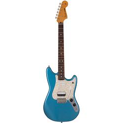 Foto van Fender limited edition made in japan cyclone rw lake placid blue elektrische gitaar met gigbag