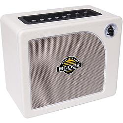 Foto van Mooer hornet 30w white modeling gitaarversterker combo