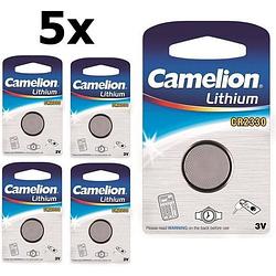 Foto van 5 stuks camelion cr2330 3v lithium batterij