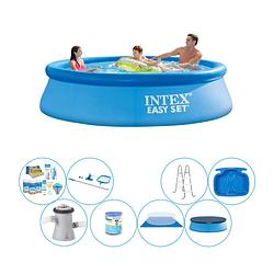 Foto van Intex easy set rond 305x76 cm - zwembad bundel