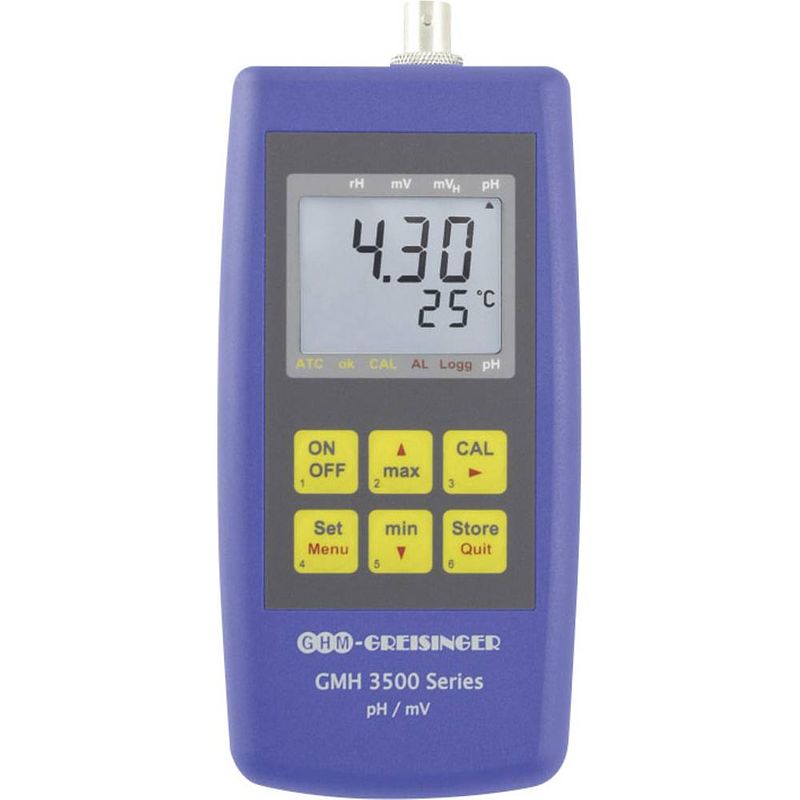 Foto van Greisinger gmh 3531 combimeter ph-waarde, redox (orp), temperatuur