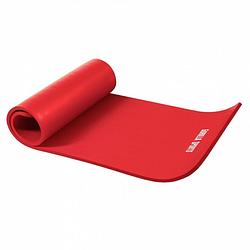 Foto van Gorilla sports yogamat deluxe (190 x 100 x 1,5 cm) - yoga mat - rood
