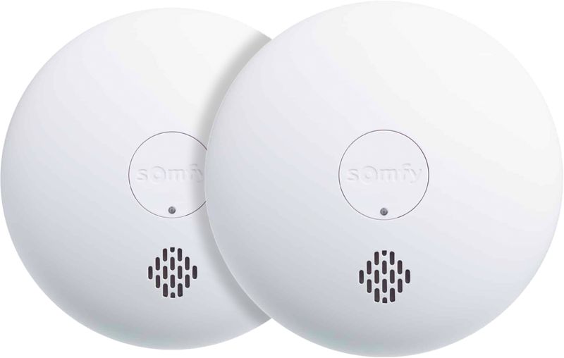 Foto van Somfy protect rookmelder (5 jaar) duo pack