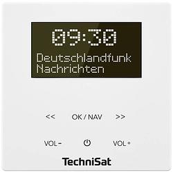 Foto van Technisat digitradio up 55, weiß stopcontactradio dab+, vhf (fm) bluetooth, dab+, fm incl. luidspreker, wekfunctie wit