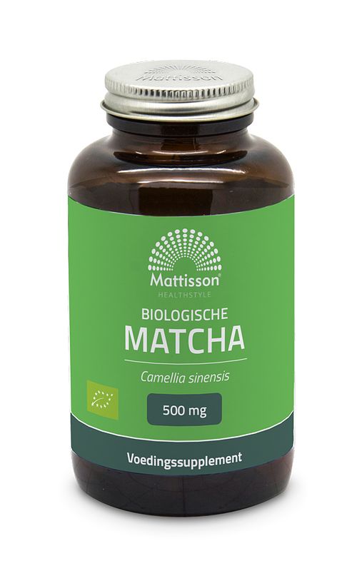 Foto van Mattisson healthstyle matcha capsules