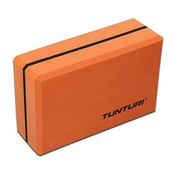 Foto van Tunturi yogablok 22,5 cm oranje