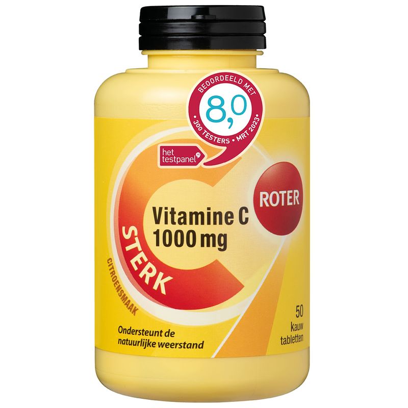 Foto van Roter vitamine c forte kauwtabletten, 50 stuks bij jumbo