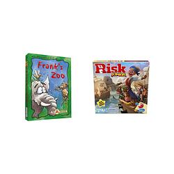 Foto van Spellenset - bordspel - 2 stuks - franks zoo & risk junior