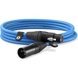 Foto van Rode xlr-3m blue premium xlr-kabel 3 meter