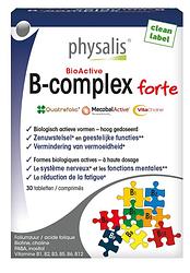 Foto van Physalis bioactive b-complex forte tabletten