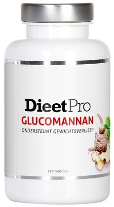 Foto van Dieetpro glucomannan afslankpillen